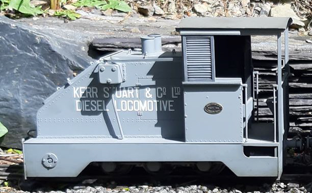 16mm scale Kerr Stuart diesel on Wigfa & Llanrwst Rly